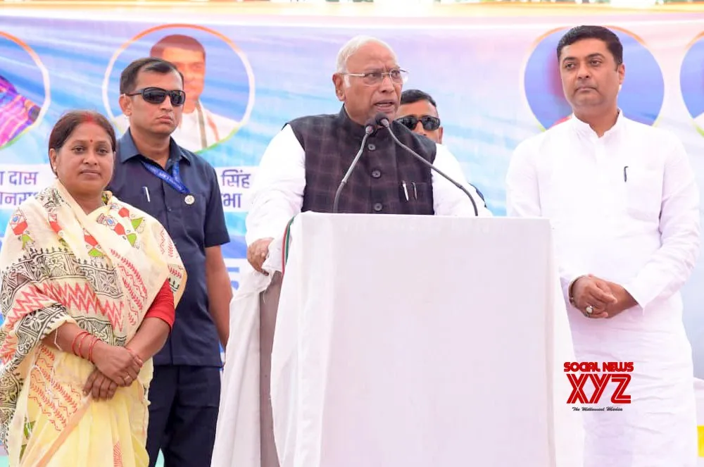 Mallikarjun Kharge Addresses Rally in Vaishali #Gallery