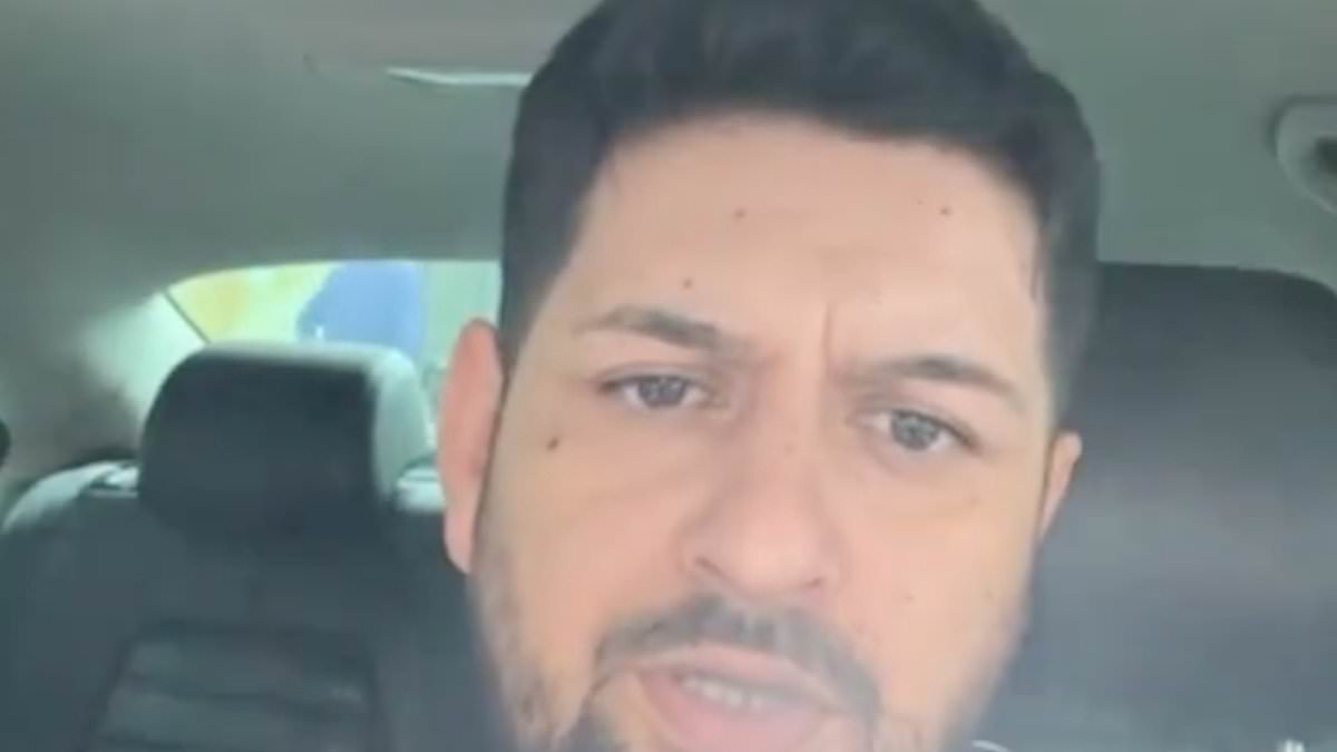 Moment Romanian grooming gang ringleader sings to 50 Cent's 'P.I.M.P.' while driving - as he is jailed for raping vulnerable women he sex trafficked