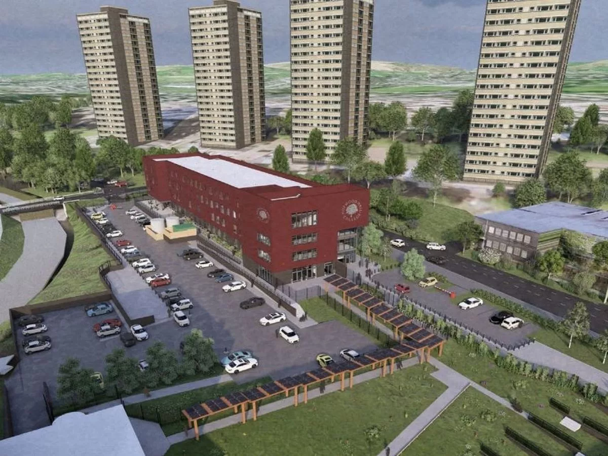 It's out with the old and in with the new for one Greater Manchester college