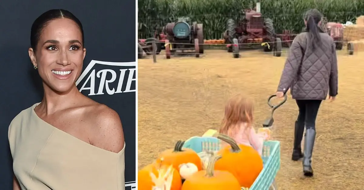 'Embarrassing': Meghan Markle Accused of Being 'Out of Touch' For Wearing $1,600 Outfit to Pumpkin Patch in 'Staged and Fake' Family Photos 