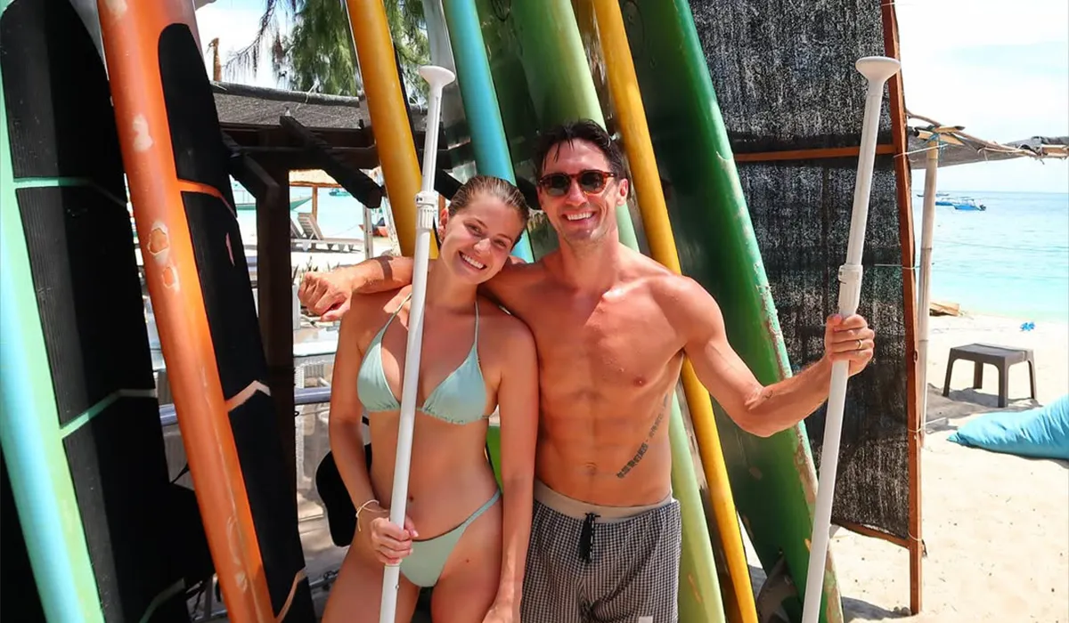 Greg O'Shea and wife Jeanni get tattoos in Bali to epic mark honeymoon