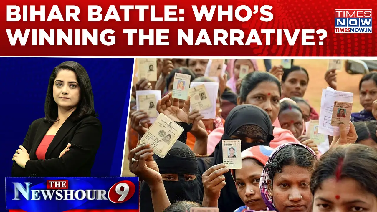 4 Days To Go Bihar Polls, PM Modi vs Rahul Gandhi - Who's Winning Narrative War? | Watch Newshour