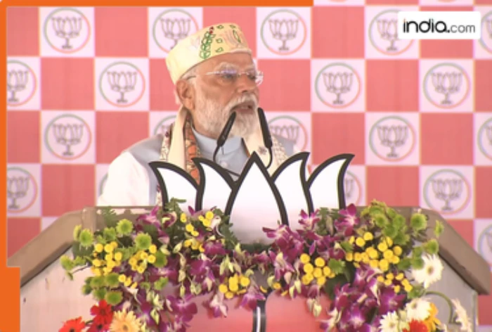 Bihar assembly election: PM Modi launches strong attack against RJD, Congress, says ‘NDA stands for development, opposition represents destruction’