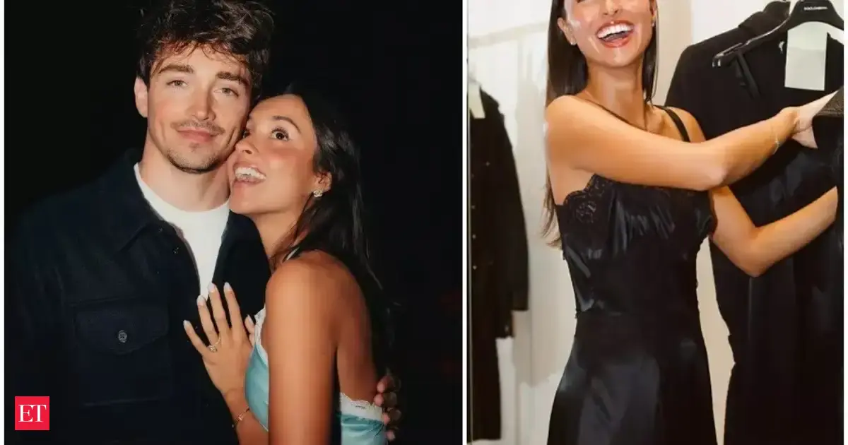 Who is Alexandra Saint Mleux, the French influencer engaged to Ferrari star Charles Leclerc?