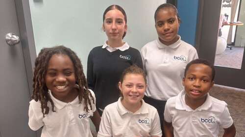 Community school secures one-year backing from Deloitte