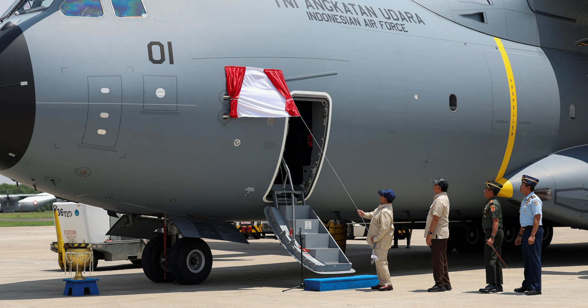 Indonesia may buy four more Airbus A400M military planes, president says