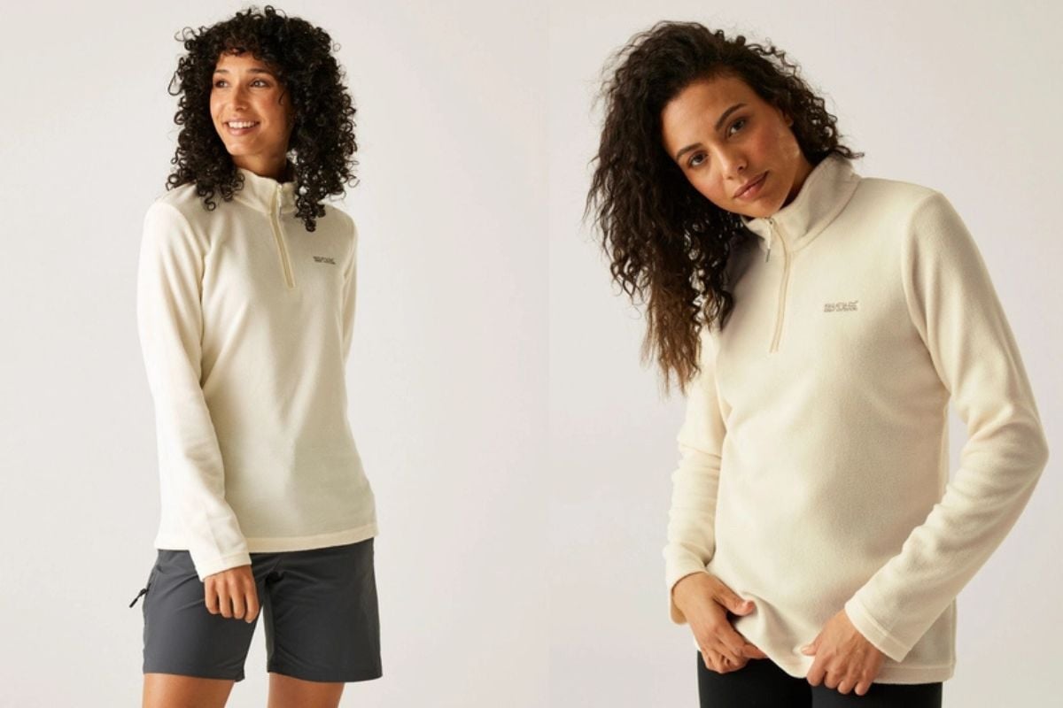 The Regatta Sweethart lightweight half-zip fleece is on my shopping this this season