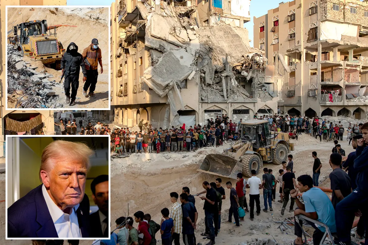 Hamas searching through Israeli-occupied Gaza for bodies of slain hostages as Trump sets deadline