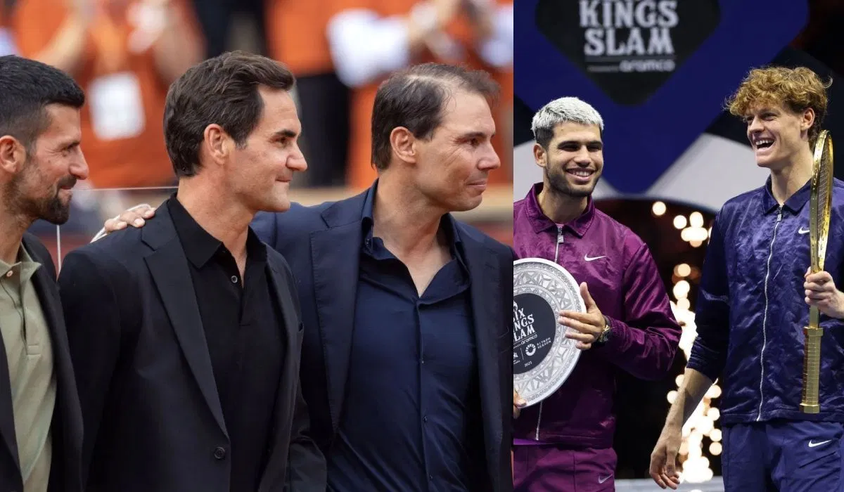 "We got a little worried" - 2x Slam finalist believes Federer-Nadal-Djokovic era ending has been rescued by Carlos Alcaraz and Jannik Sinner