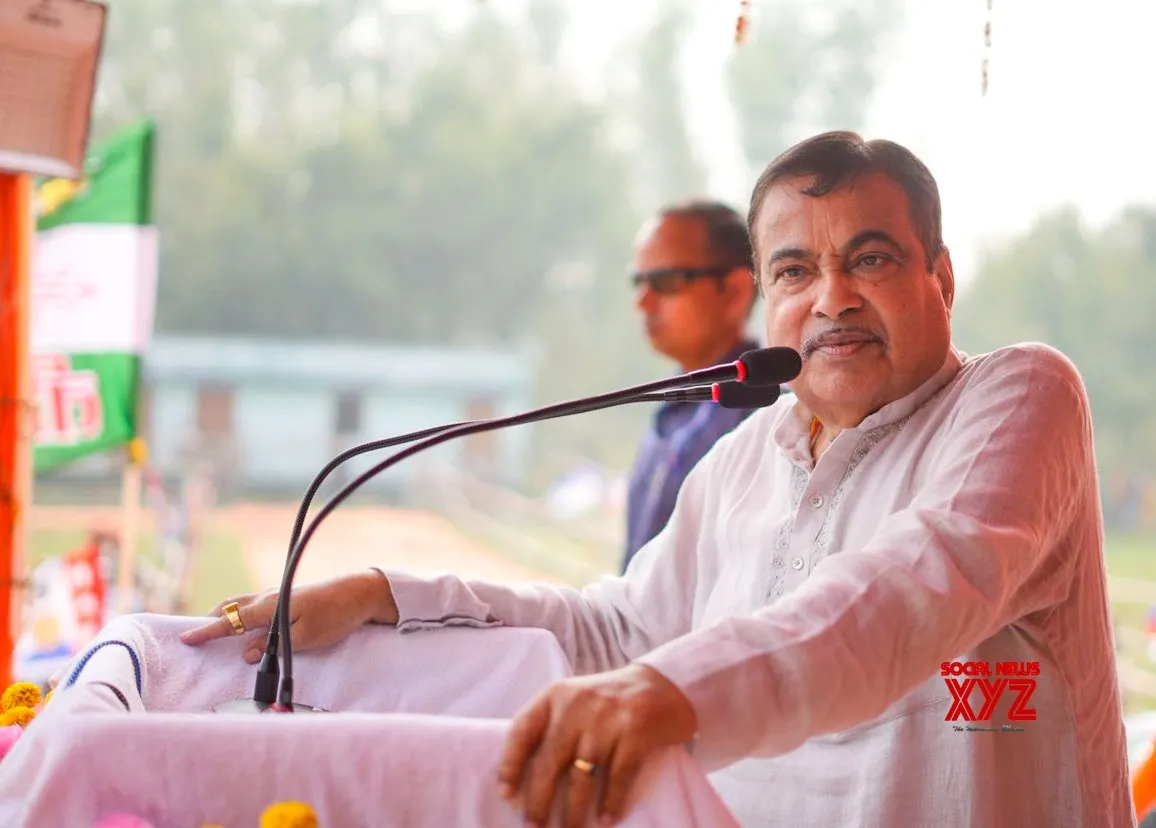 Siwan: Nitin Gadkari Campaigns for Jeeradei Assembly Seat #Gallery