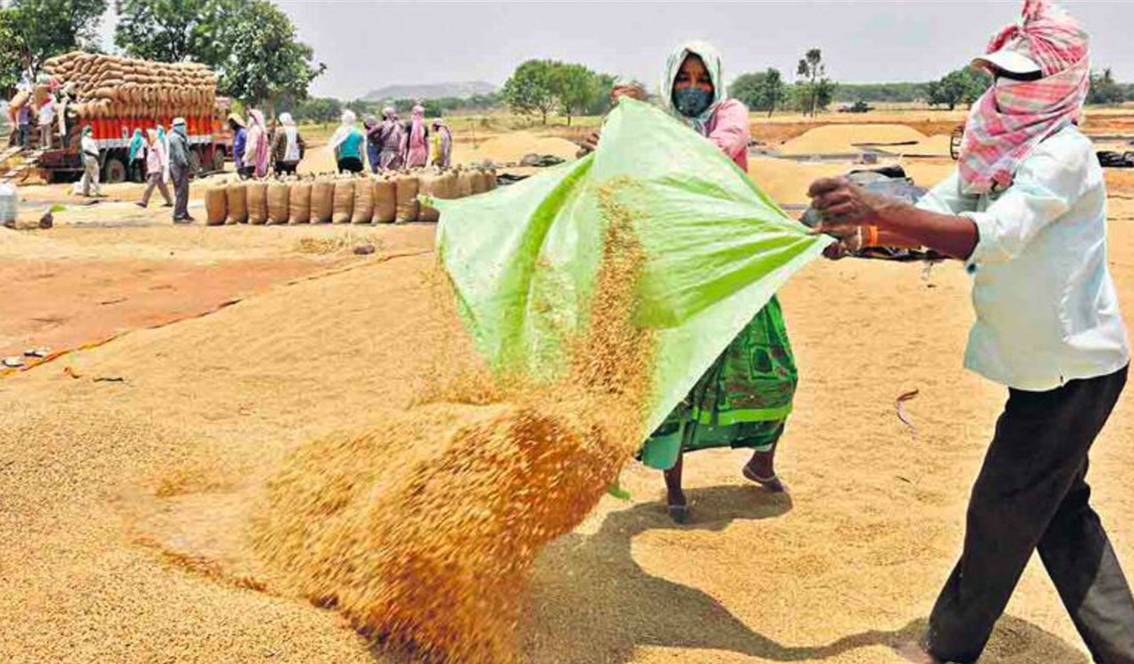 Telangana deploys paddy huskers to streamline paddy procurement