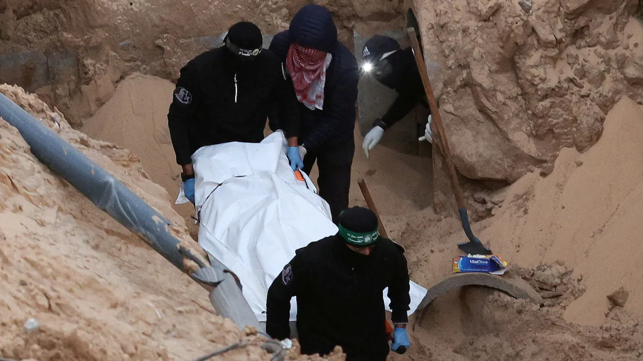 Israel claims remains returned by Hamas are not of hostages