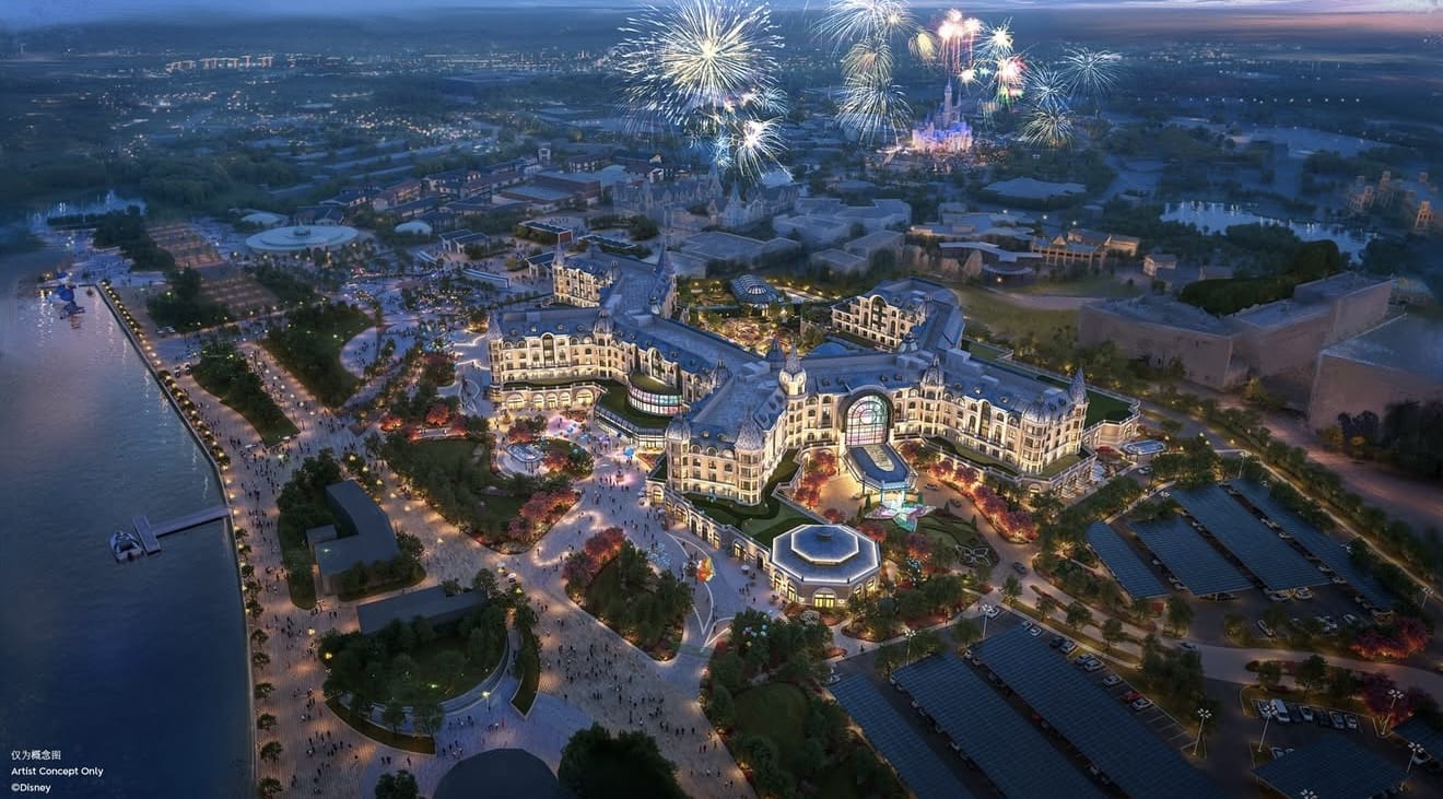 BREAKING: Shanghai Disney Resort Announces Park Entrance Hotel and Disneytown Expansion