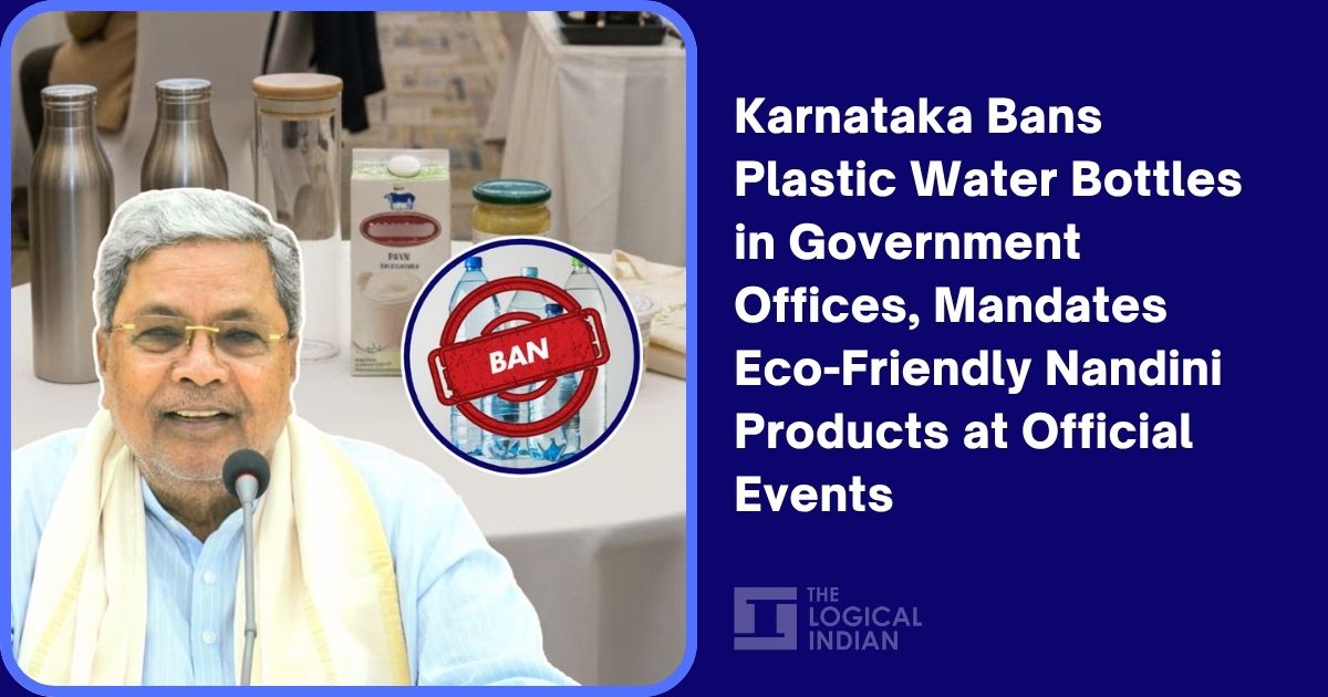 Karnataka Bans Plastic Water Bottles in Government Offices, Mandates Eco-Friendly Nandini Products at Official Events