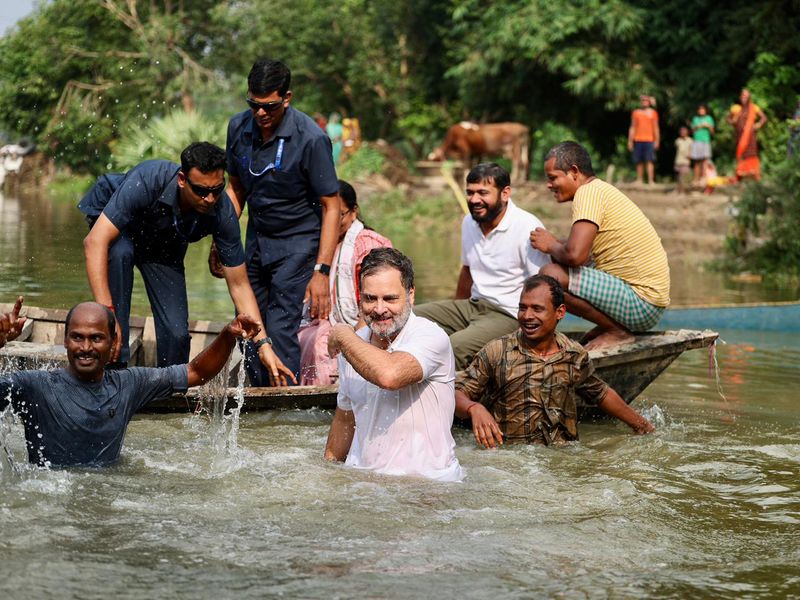 BIHAR BATTLE: PM being ‘controlled’ by Adani, Ambani: Rahul