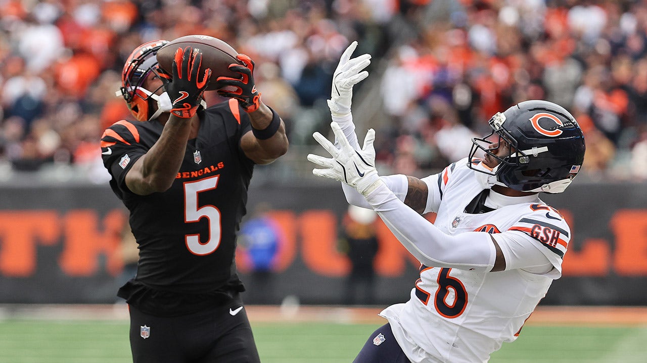 Bengals' Tee Higgins makes history with incredible TD catch vs Bears