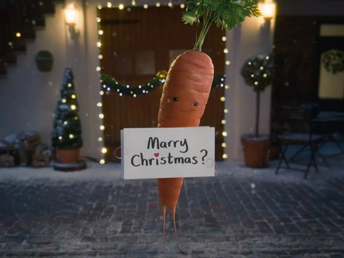 Aldi Christmas advert 2025 brings back Kevin the Carrot in Love Actually moment