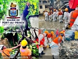 iciHaiti - Post-Melissa : Civil Protection mobilized in Port-au-Prince