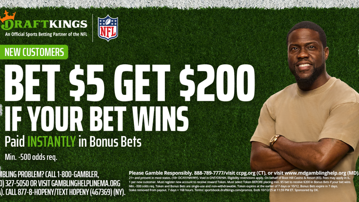 DraftKings promo code: Claim $300 in bonus bets for Bills vs. Chiefs + 3 months free NBA League Pass