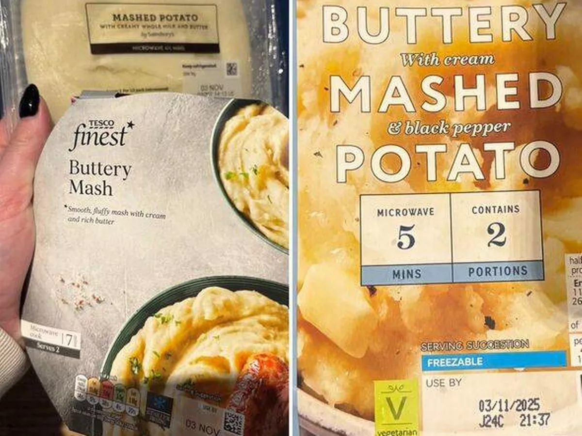 I compared ready-made mash from Tesco, Sainsbury's and M&S to my homemade version