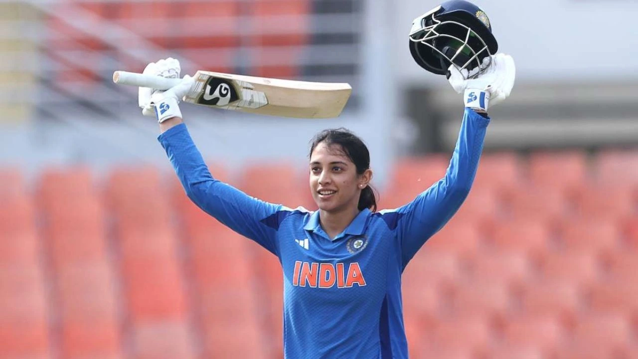 Smriti Mandhana rewrites history books!! Becomes India’s leading run-getter in a Women’s World Cup edition