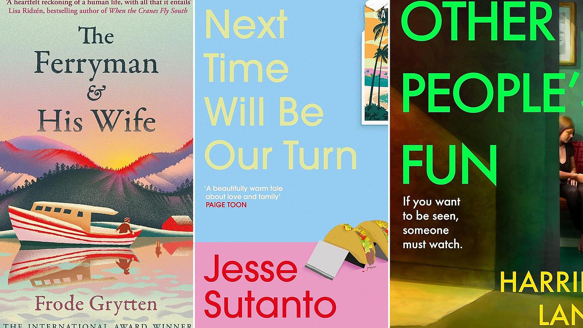 Contemporary novels to cosy up with: Next Time Will Be Our Turn by Jesse Sutanto, Other People's Fun by Harriet Lane,The Ferryman and his Wife by Frode Grytten