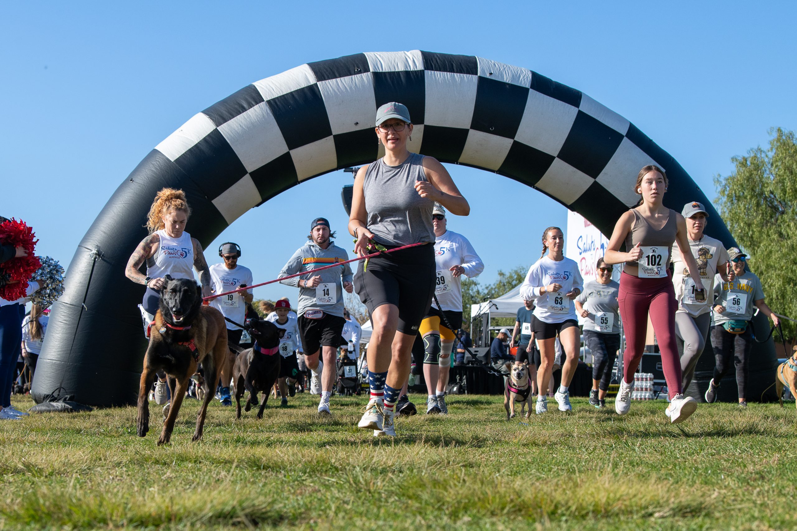 Sit, stay and support rescue dogs, veterans at Salute to Paws 5K in Encinitas