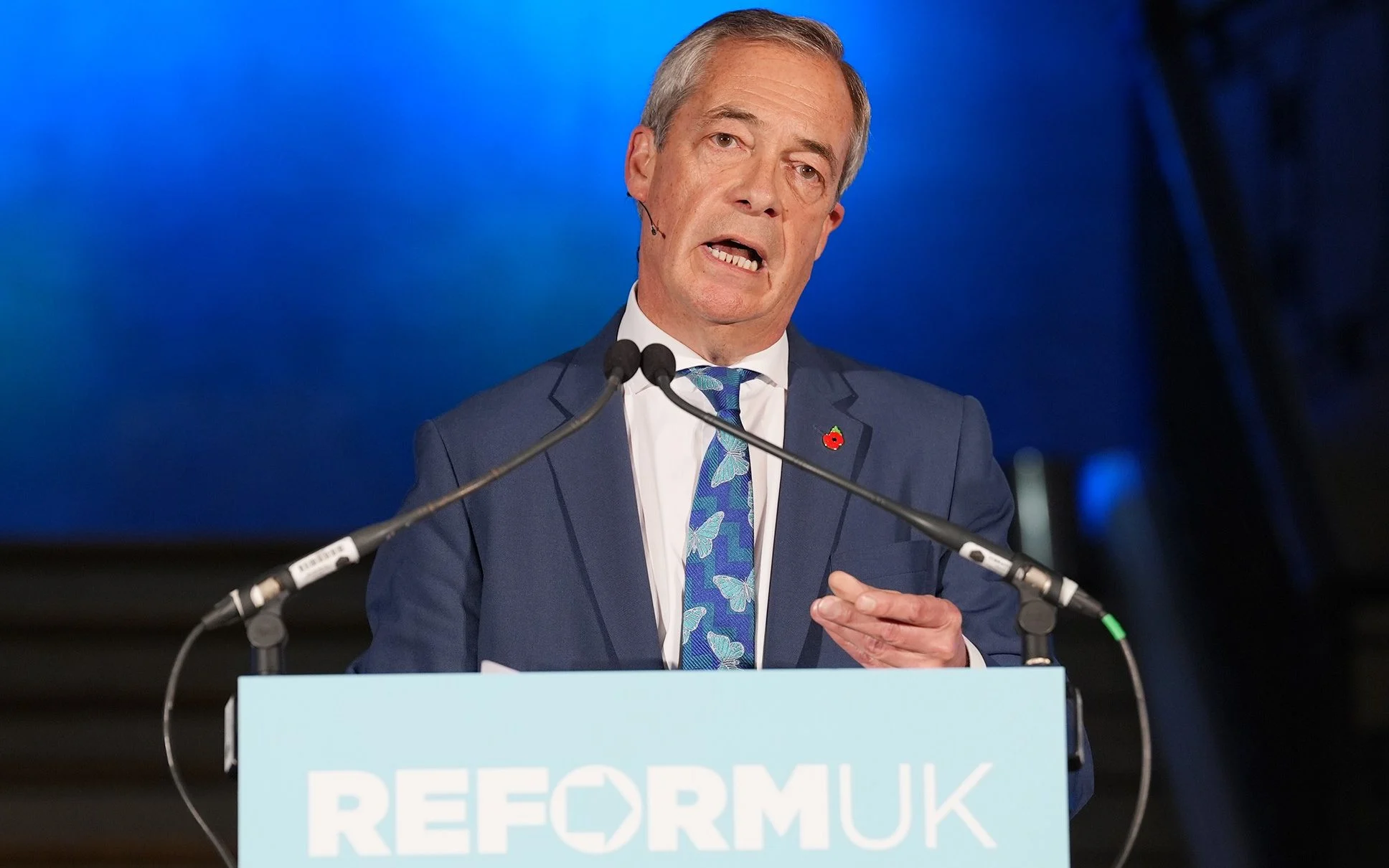 Farage abandons ‘unrealistic’ tax cut plans
