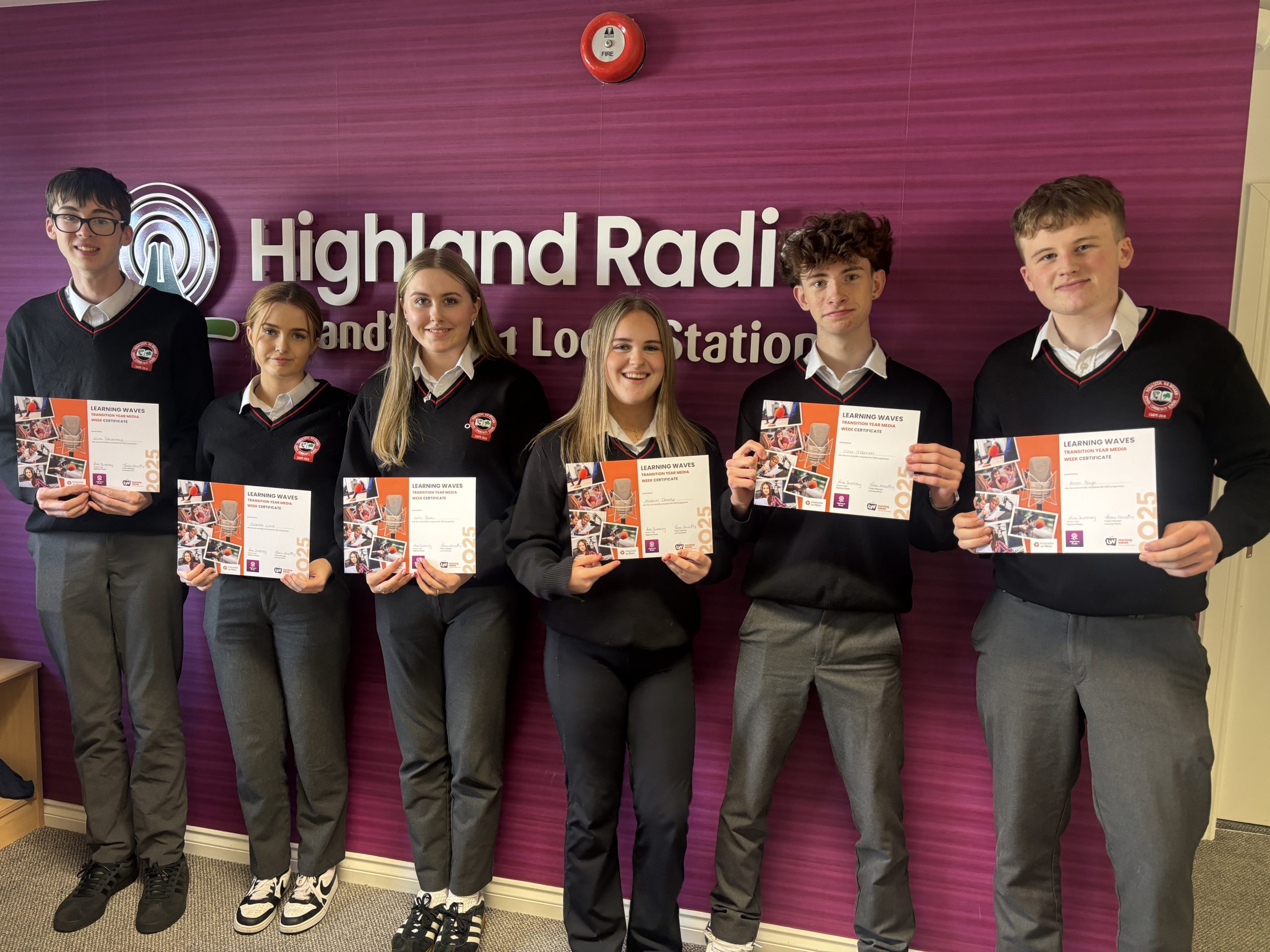 Rosses Community School TY Media Week Programme with Learning Waves