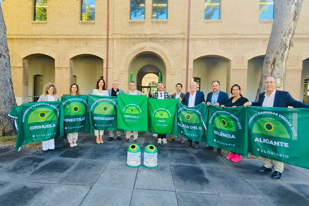 Benidorm reclaims Ecovidrio’s Green Flag with record summer recycling