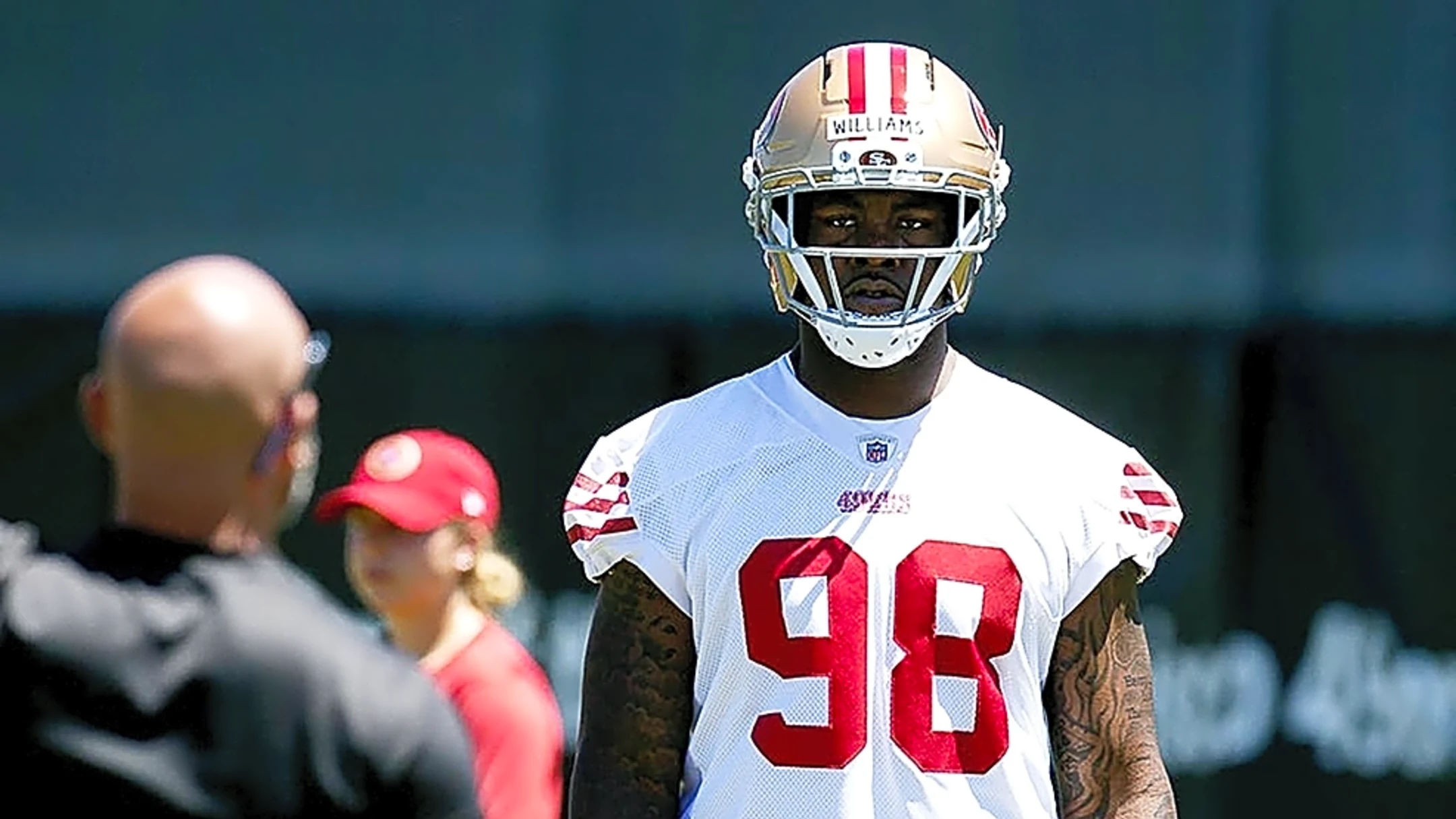 49ers' Mykel Williams confirmed to have suffered torn ACL vs. Giants