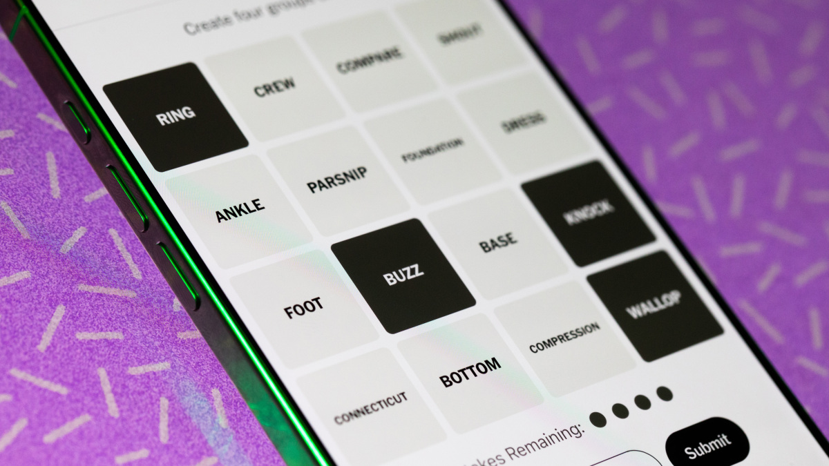 NYT Connections Answer for Today, November 4, 2025