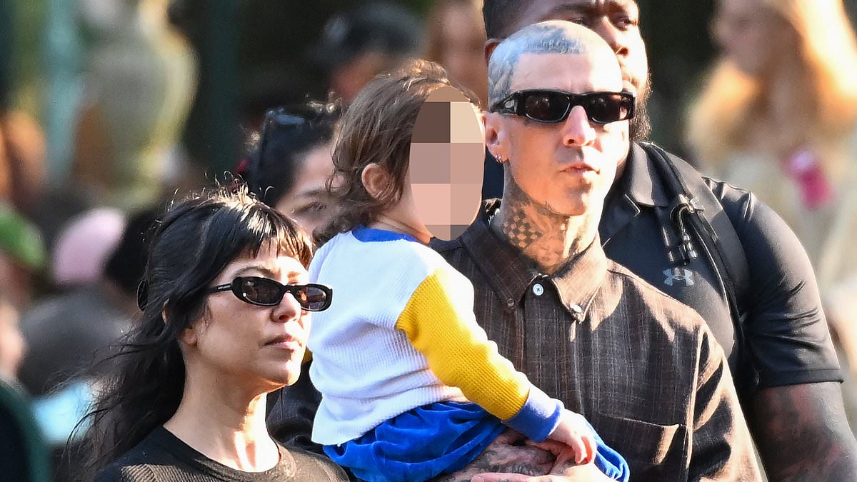Kourtney Kardashian and Travis Barker celebrate son Rocky 13's second birthday at Disneyland