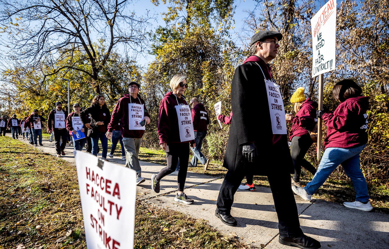 HACC strike set to enter second day, with more negotiation expected