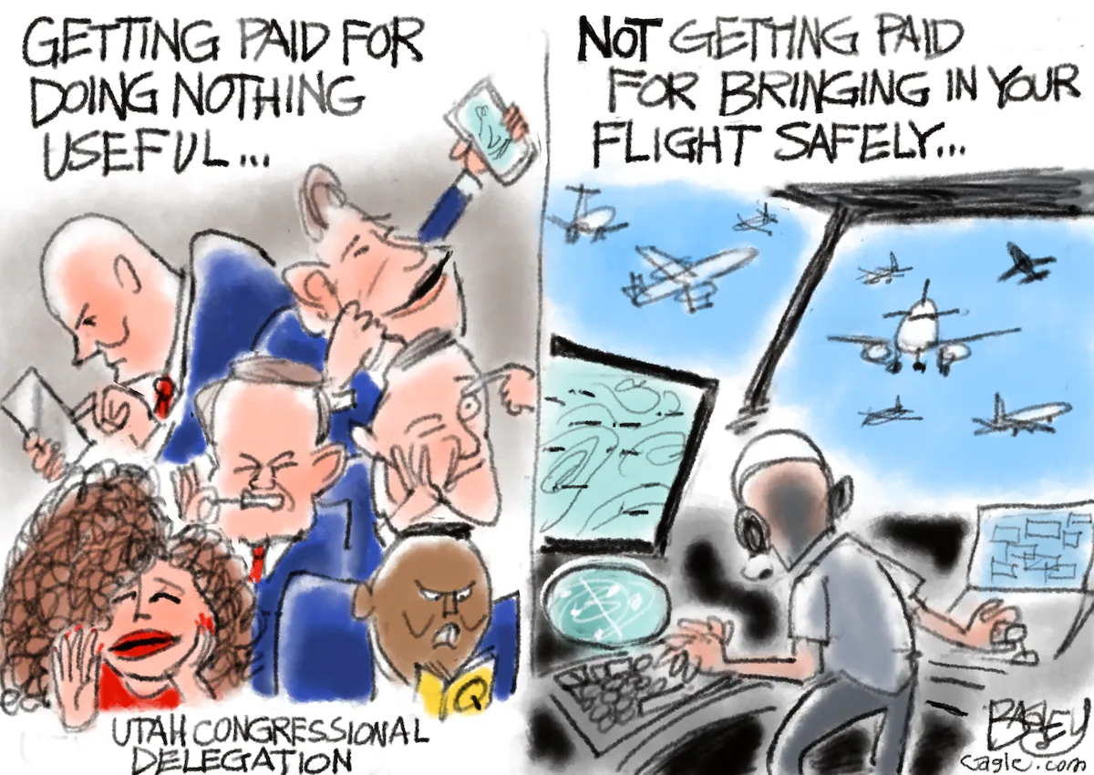 Bagley Cartoon: Waste, Fraud and Abuse