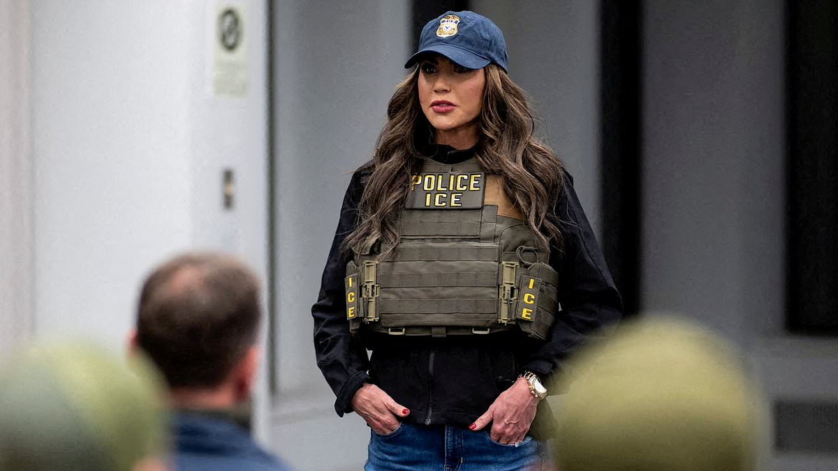 Trump's immigration enforcers Tom Homan and Kristi Noem at war as up to a dozen ICE field chiefs are ousted