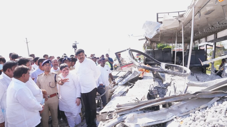 Bus-truck collision: Telangana announces Rs 7 lakh ex gratia