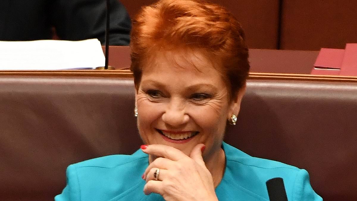 Support for Pauline Hanson's One Nation soars to a record high as voters turn away from Liberals