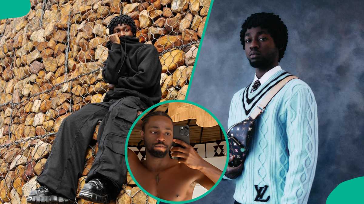 Omah Lay responds to backlash received for sharing picture in his underwear: "Dey're calling me gay"