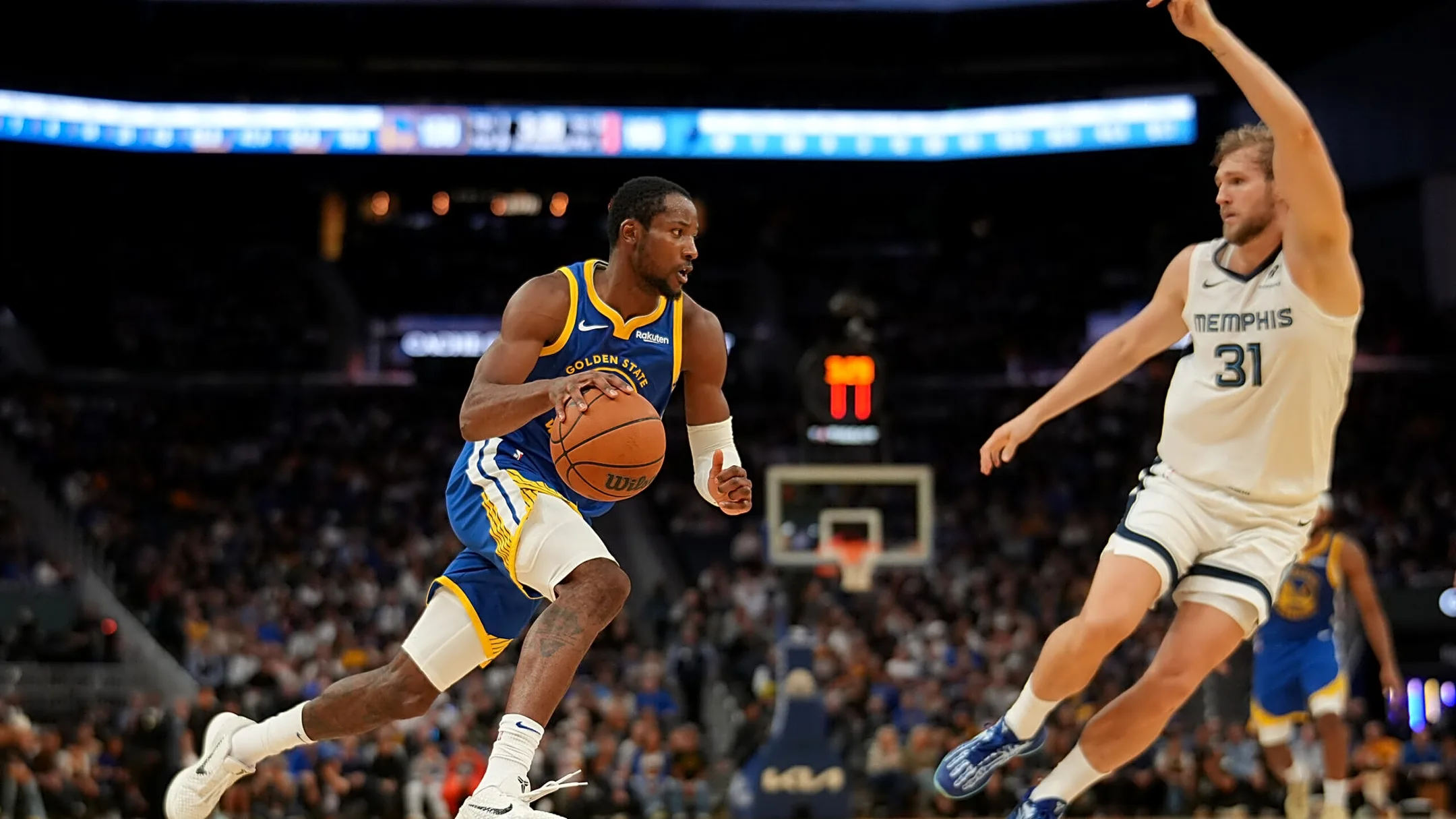 Rating NBA Players: 4 Warriors Players Score At Least 20 Points In Victory Against Grizzlies