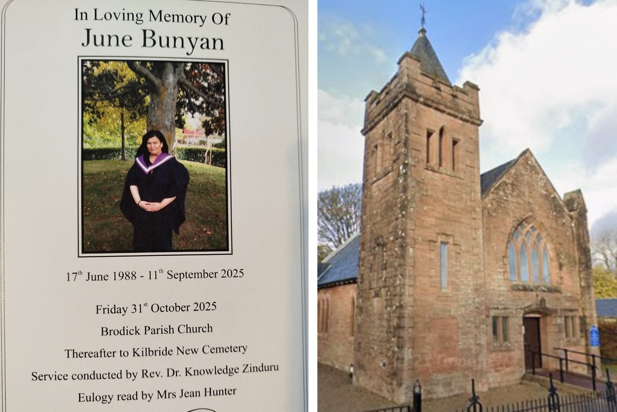 June Bunyan funeral: Scottish lawyer 'murdered' in LA remembered as 'one of a kind'
