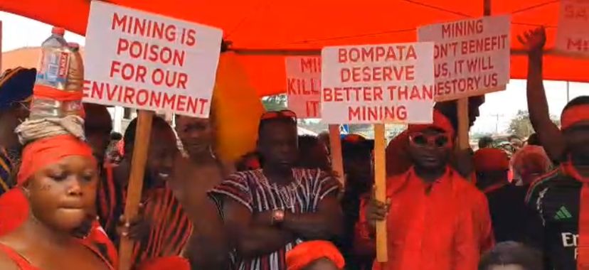 Bompata residents unite to ban mining in the community