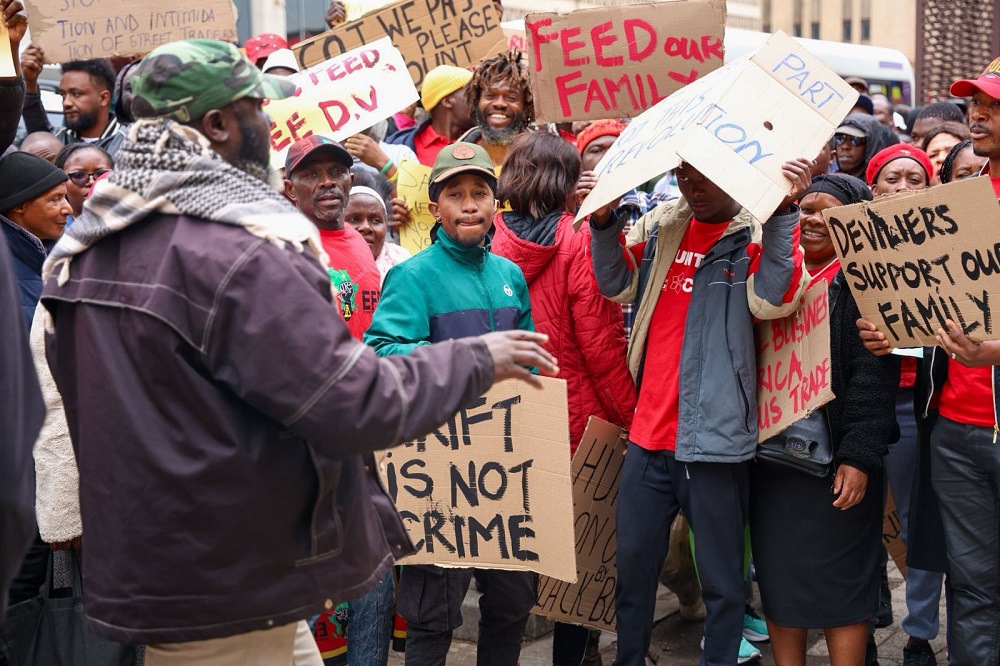Joburg traders say livelihoods affected by city’s cleanup campaign