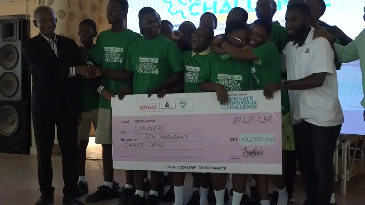 Oyoko Methodist SHS wins maiden innovate Koforidua Challenge