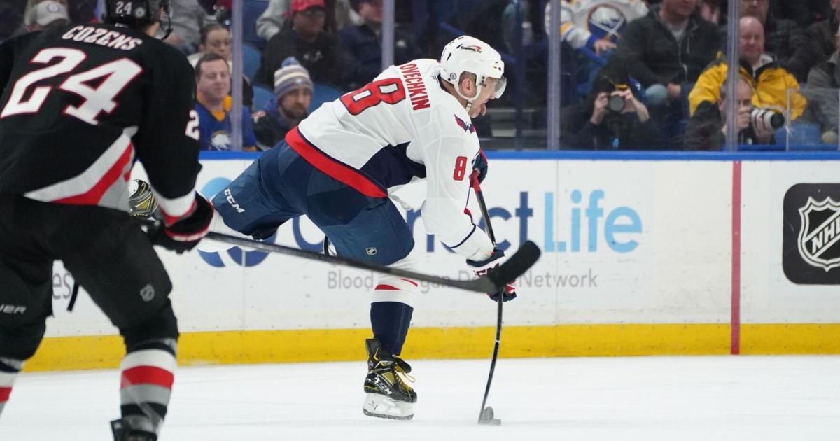 ‘The greatest goal-scorer of all time’: Sabres to face Washington’s Alex Ovechkin, who pursues 900th goal