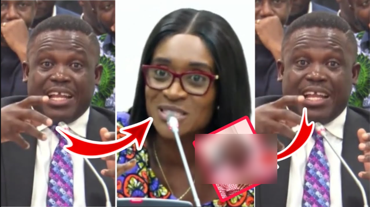 “Respectfully, Minister, stop it right there” – Abena Osei tells Sam George, in a square up at PAC