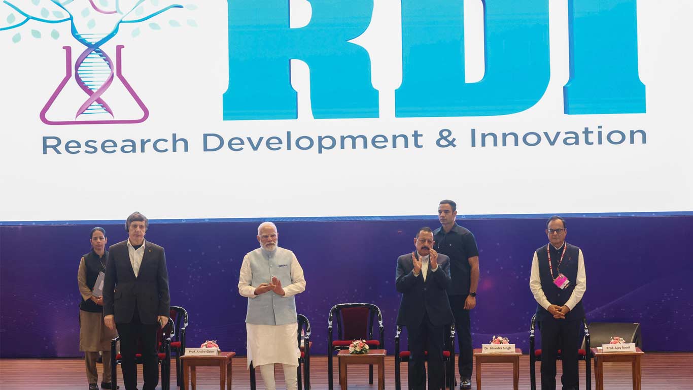PM Modi launches RDI Scheme With Rs One Lakh Crore To Stimulate Private Sectore R&D