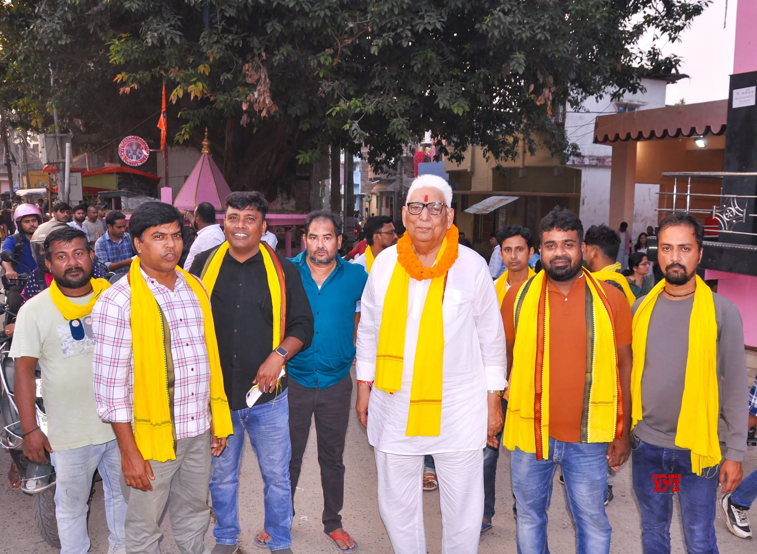 Bhagalpur: Abhay Kant Jha Campaigns in Narga Chowk #Gallery