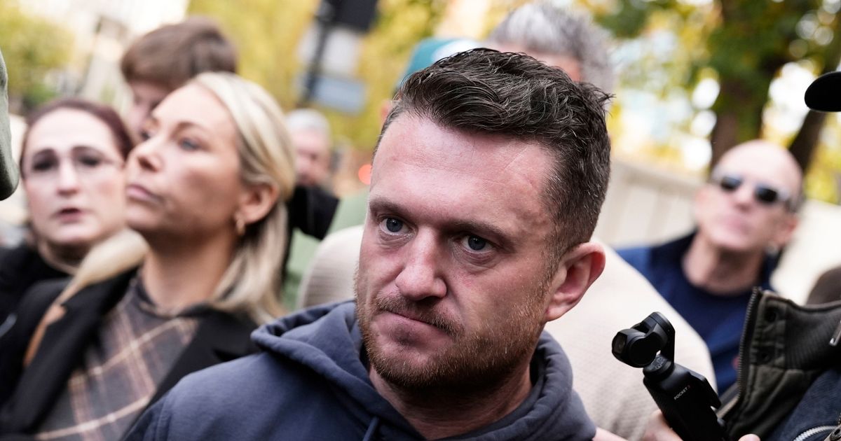 Tommy Robinson learns fate after trial verdict over terror offence charge