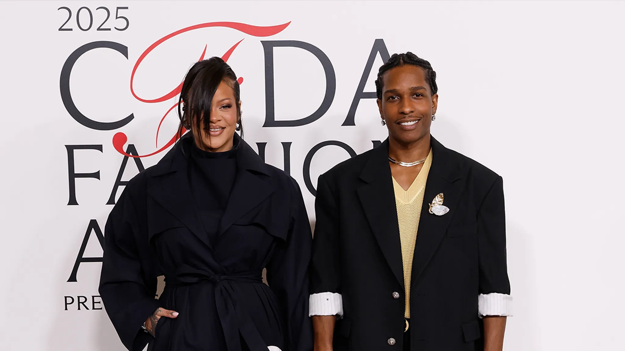 Rihanna & A$AP Rocky Make First Red Carpet Appearance Since Daughter's Birth